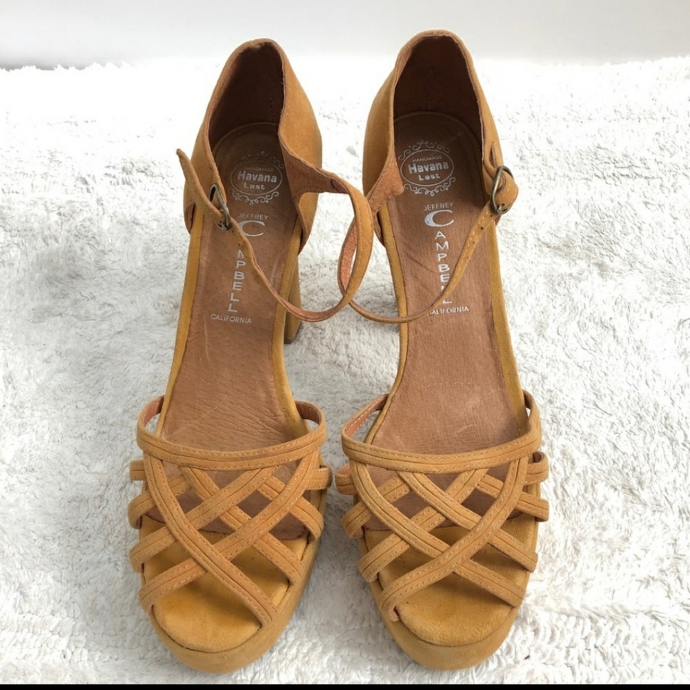 Jeffrey Campbell high heel.